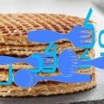 بسكوت الوافل